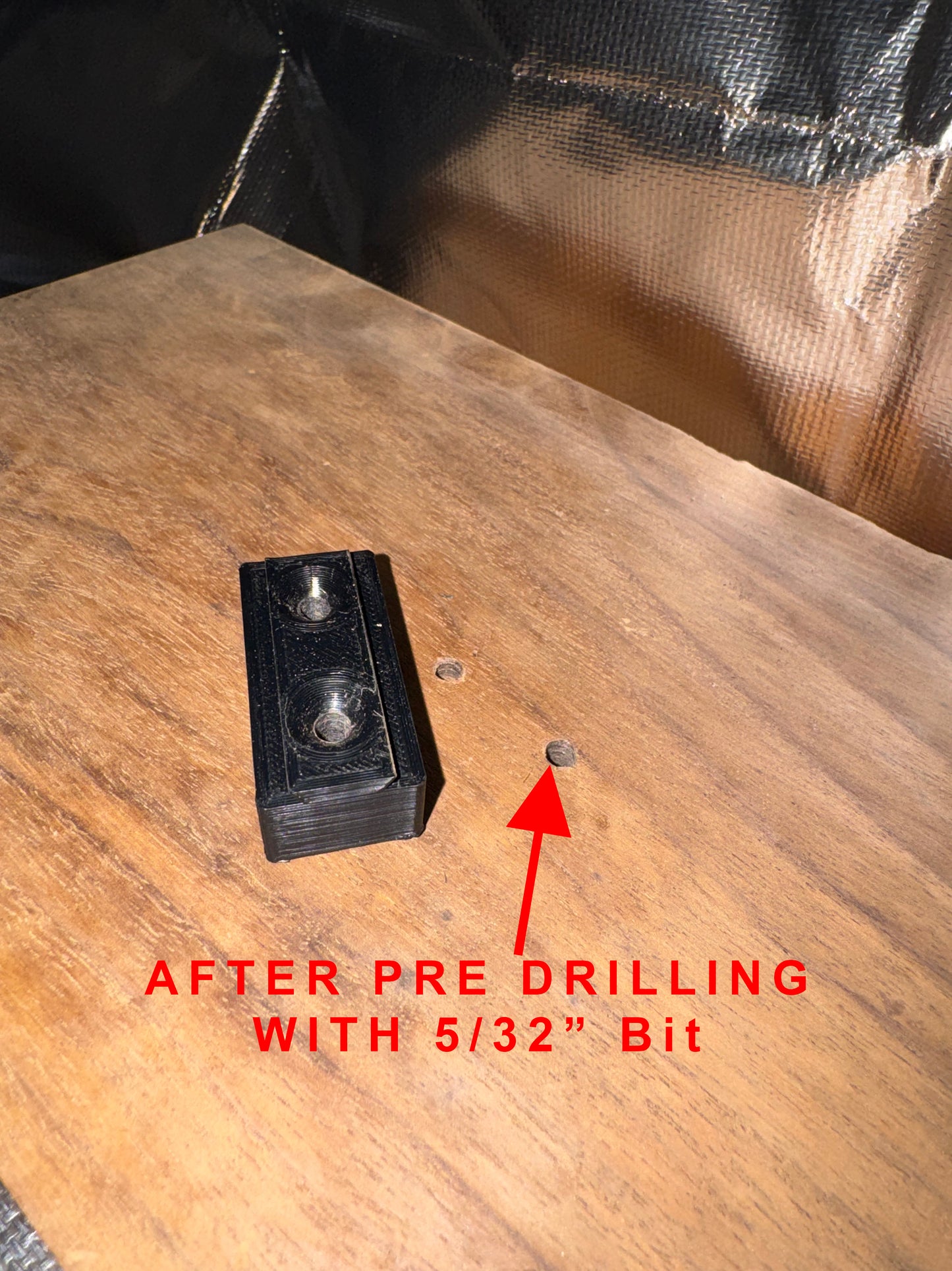 Walnut Hat/Robe Hook 4 Pack