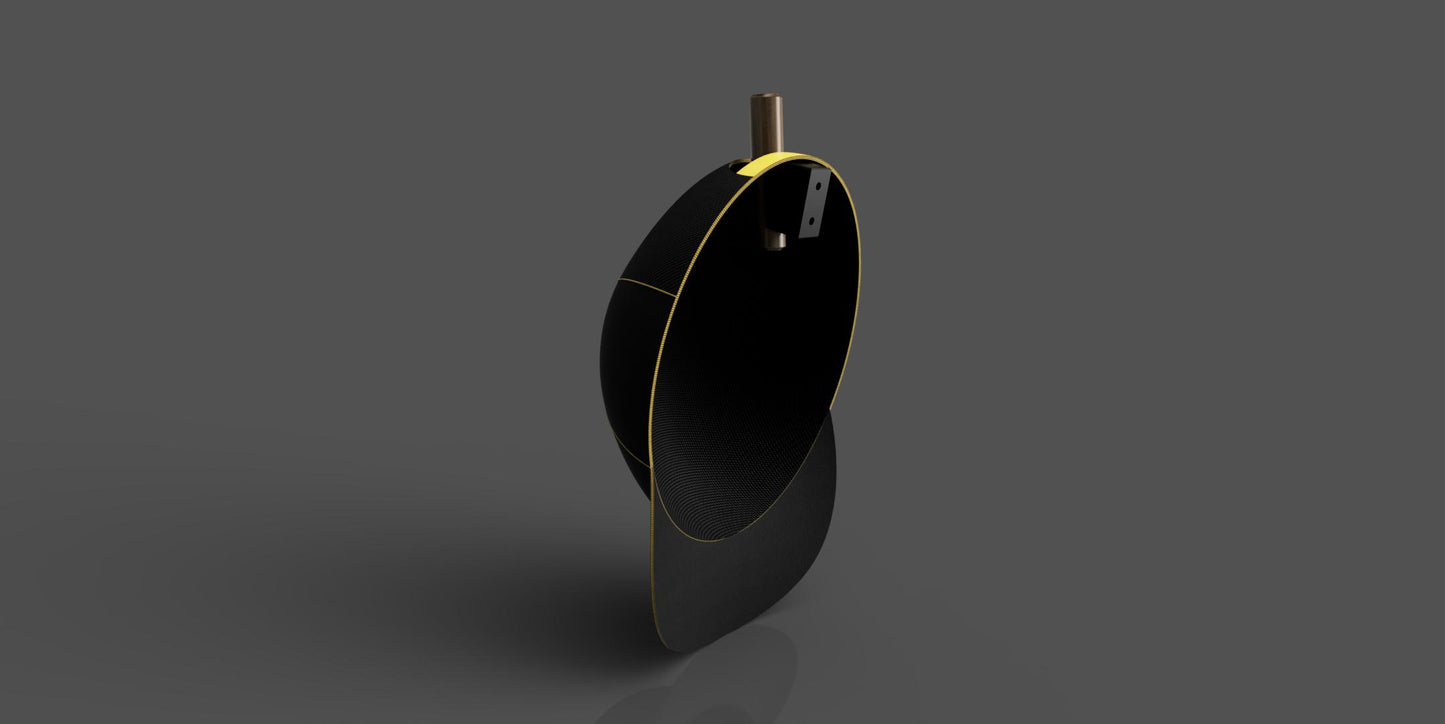 Walnut Hat/Robe Hook 4 Pack