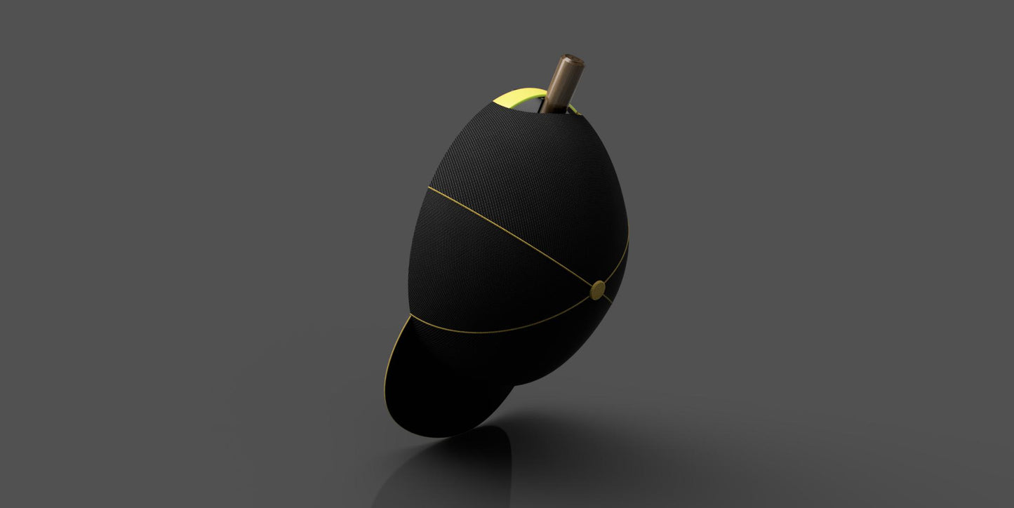 Walnut Hat/Robe Hook 4 Pack